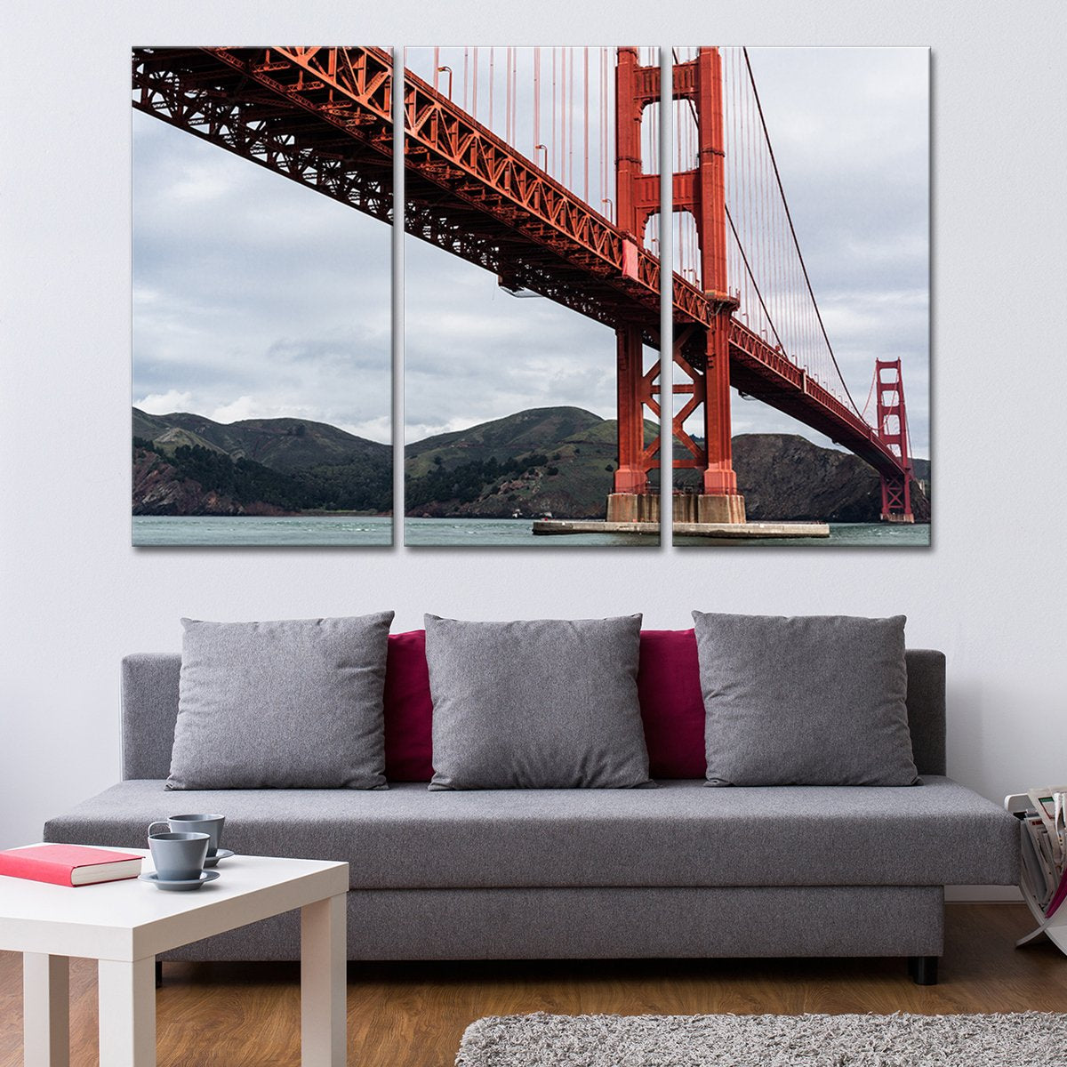 Frisco Bay Multi Panel Canvas Wall Art