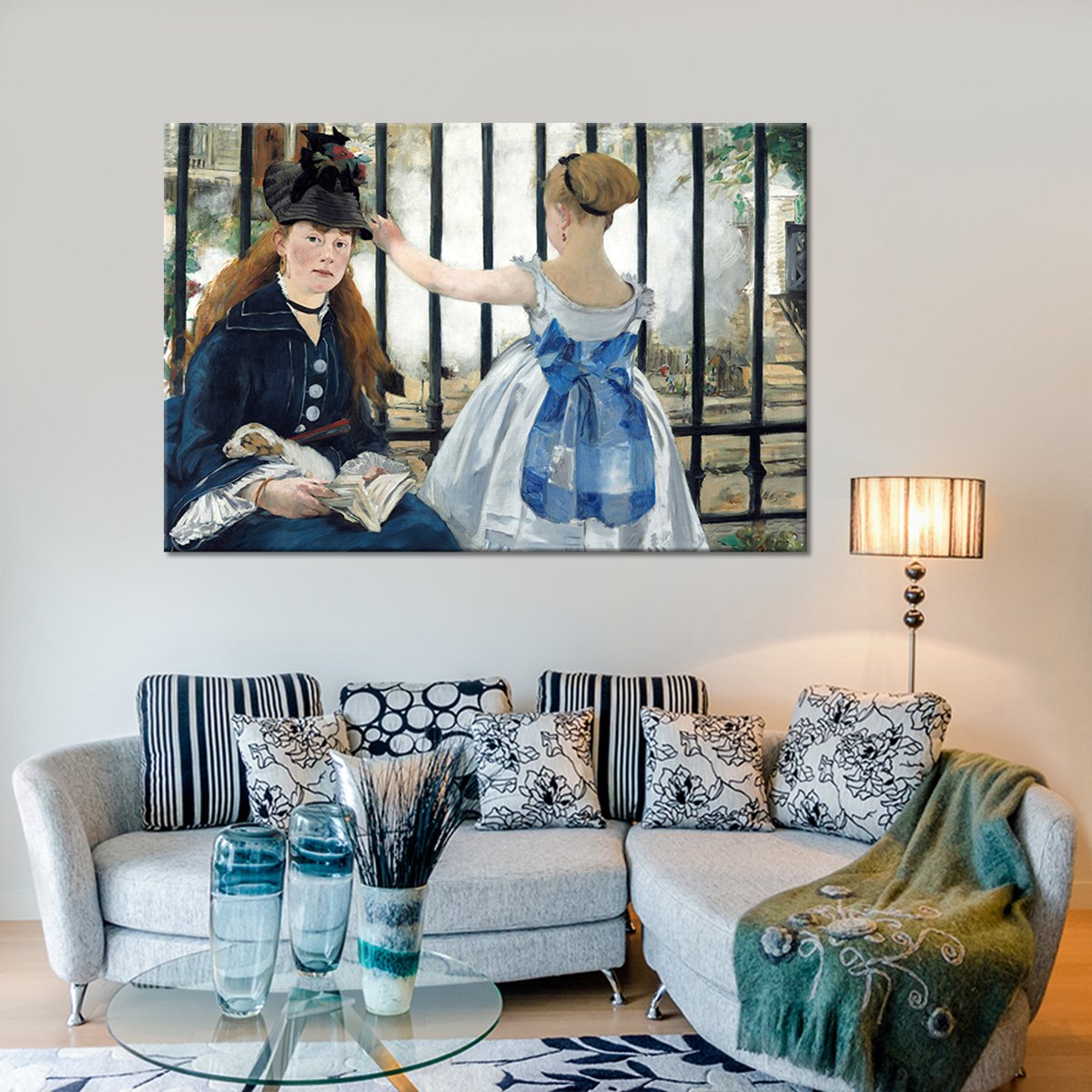 The Railway Multi Panel Canvas Wall Art