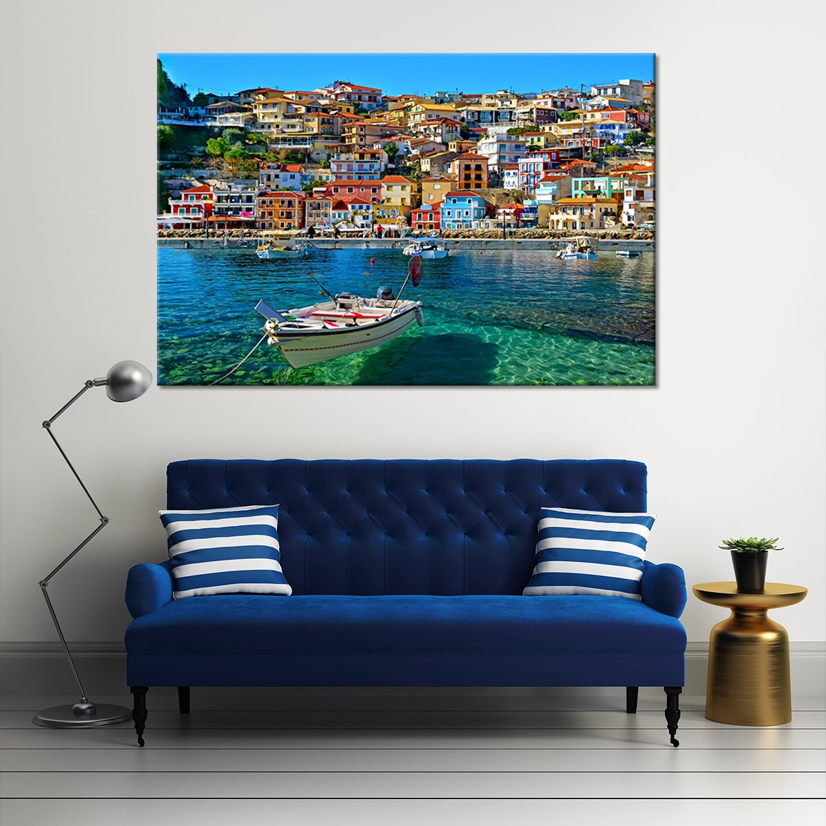 Menorca Island Multi Panel Canvas Wall Art