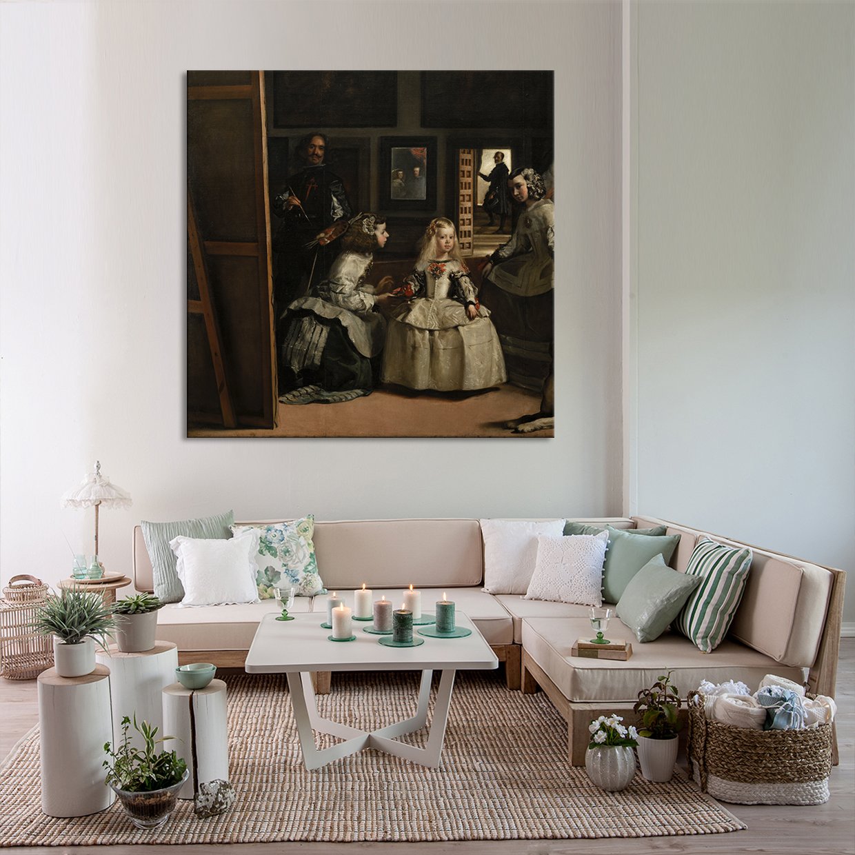 Las Meninas Canvas Wall Art