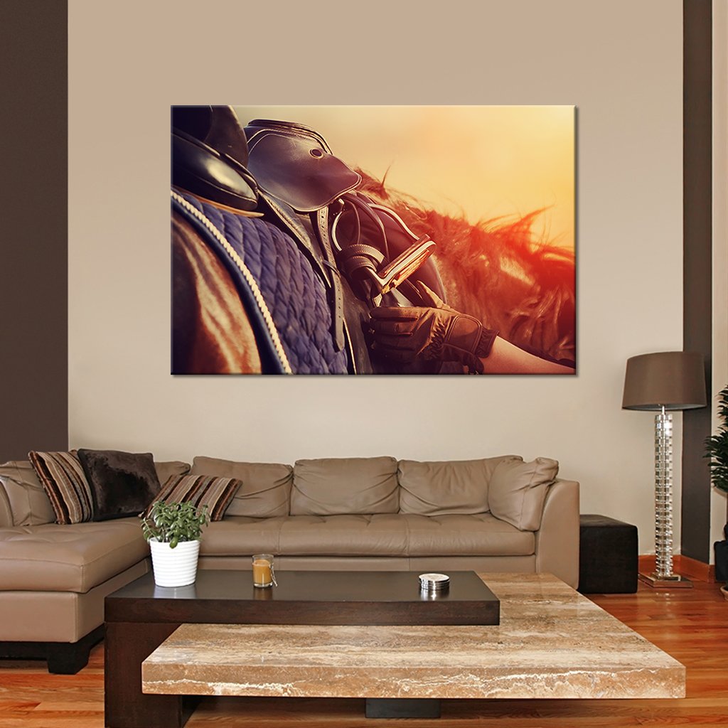Equestrian Multi Panel Canvas Wall Art