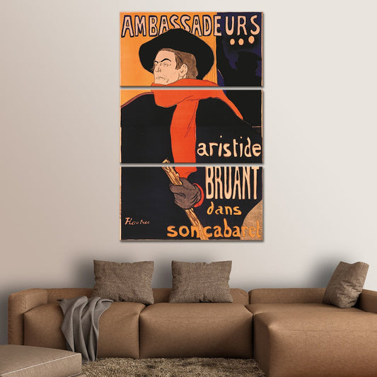 Ambassadeurs Multi Panel Canvas Wall Art