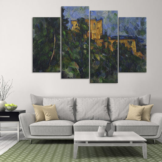 Chateau Noir Multi Panel Canvas Wall Art