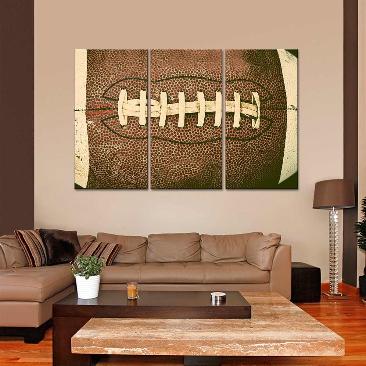 Football Multi Panel Canvas Wall Art