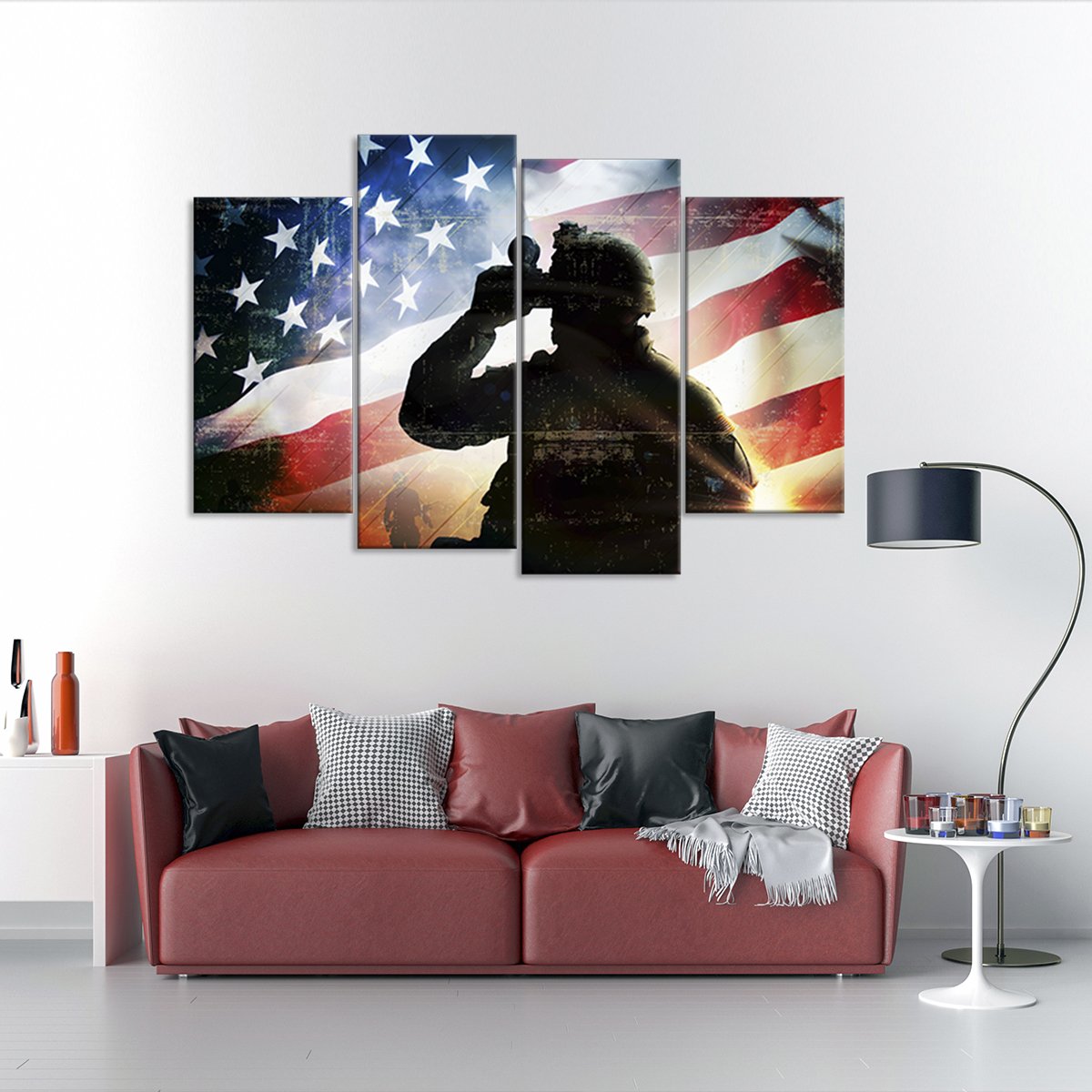 Worth Fighting For Multi Panel Canvas Wall Art
