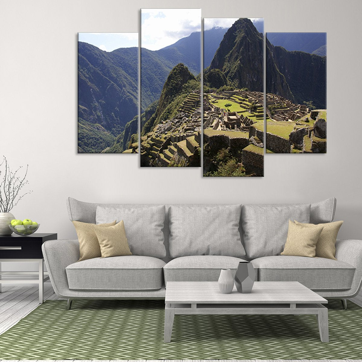Machu Picchu Multi Panel Canvas Wall Art
