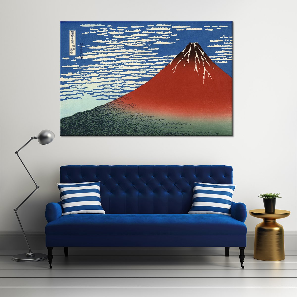 Fine Wind Clear Morning Multi Panel Canvas Wall Art