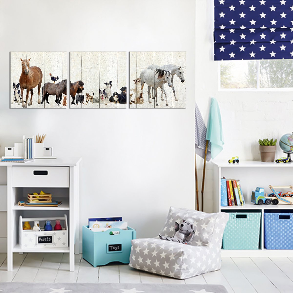 Peculiar Pals Multi Panel Canvas Wall Art