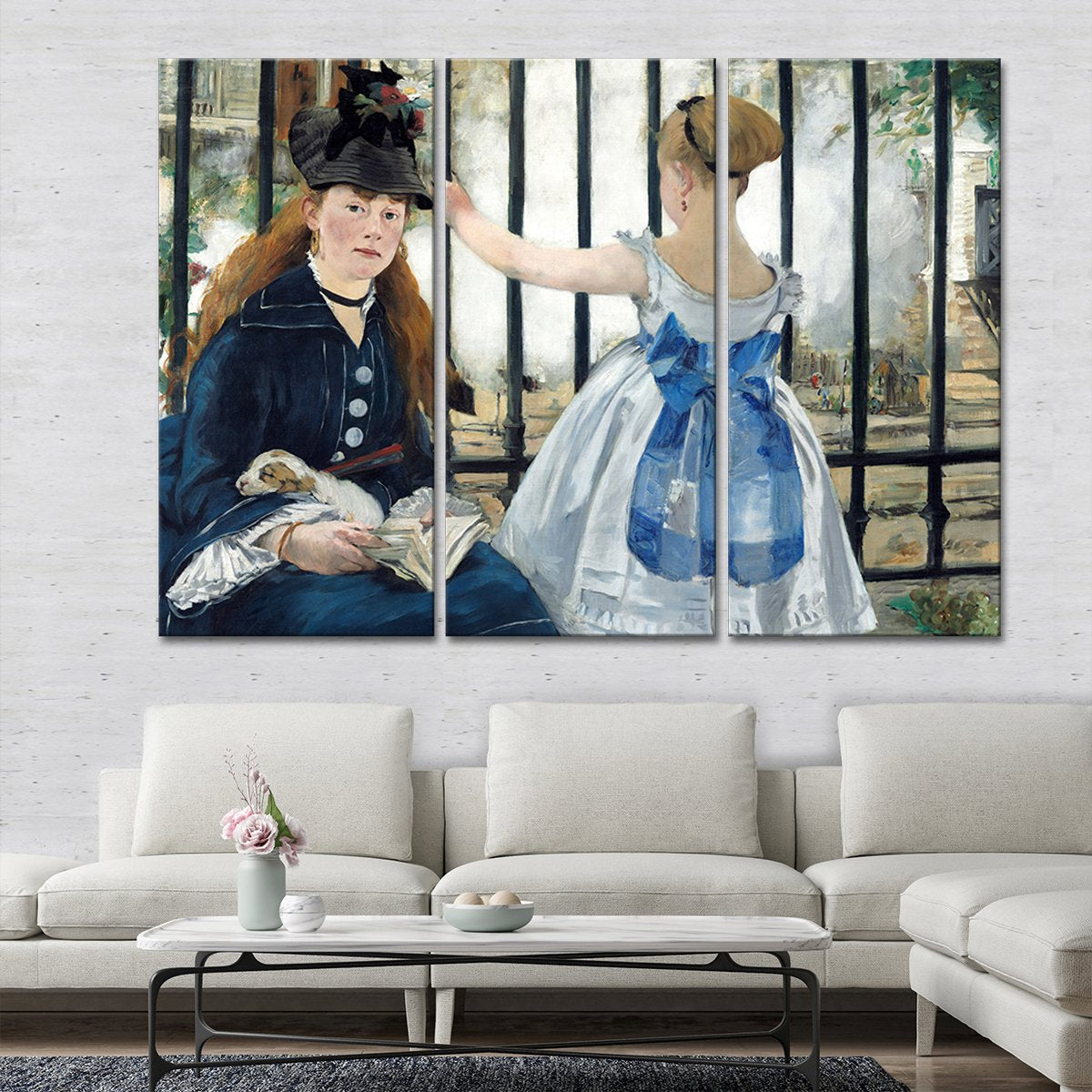 The Railway Multi Panel Canvas Wall Art