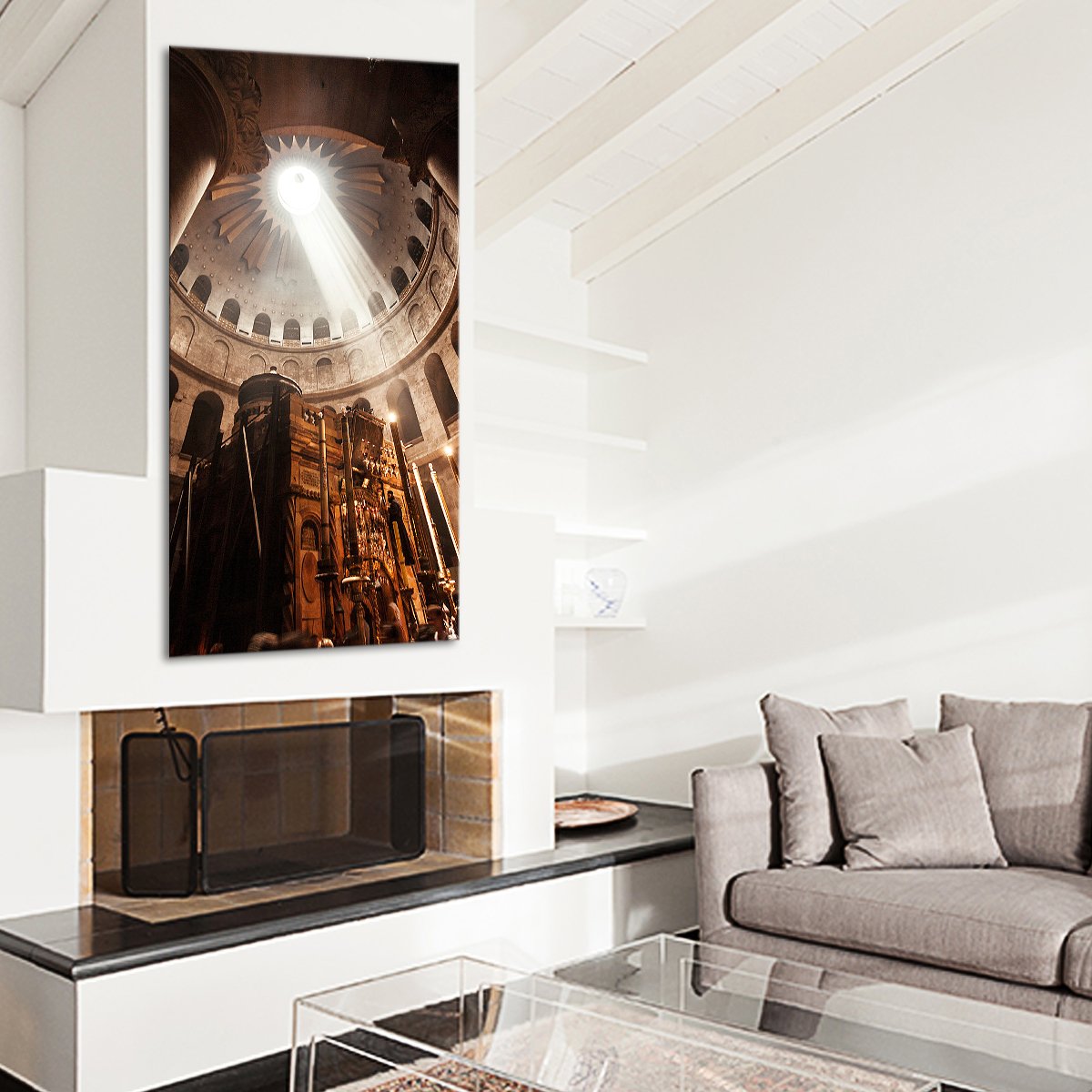 Church of the Holy Sepulchre Multi Panel Canvas Wall Art