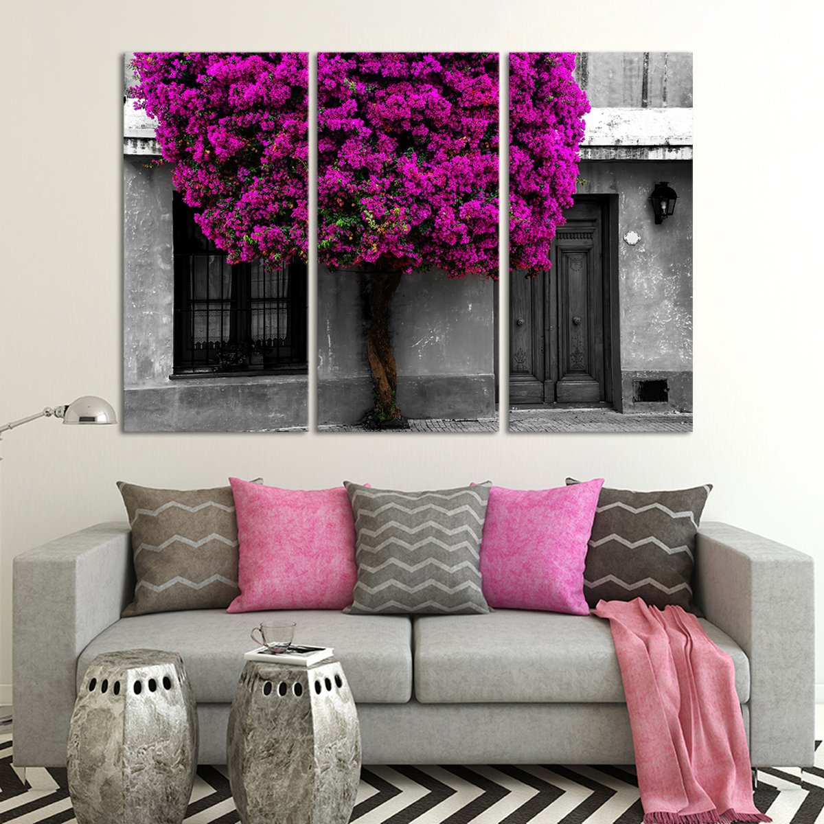 Entry Gateway Tree Multi Panel Canvas Wall Art