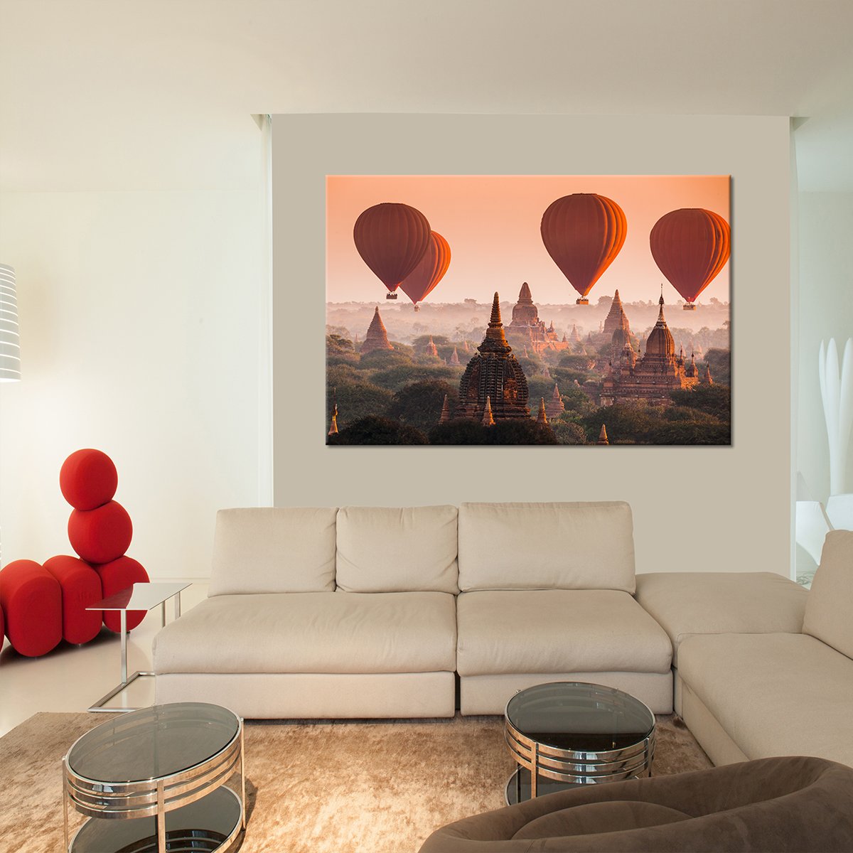 Myanmar Multi Panel Canvas Wall Art