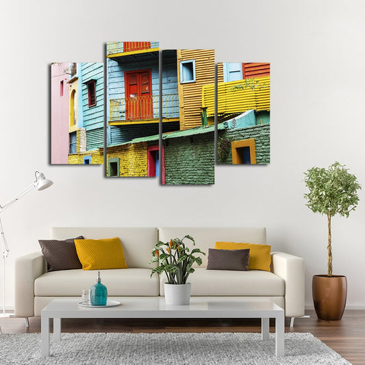La Boca Multi Panel Canvas Wall Art