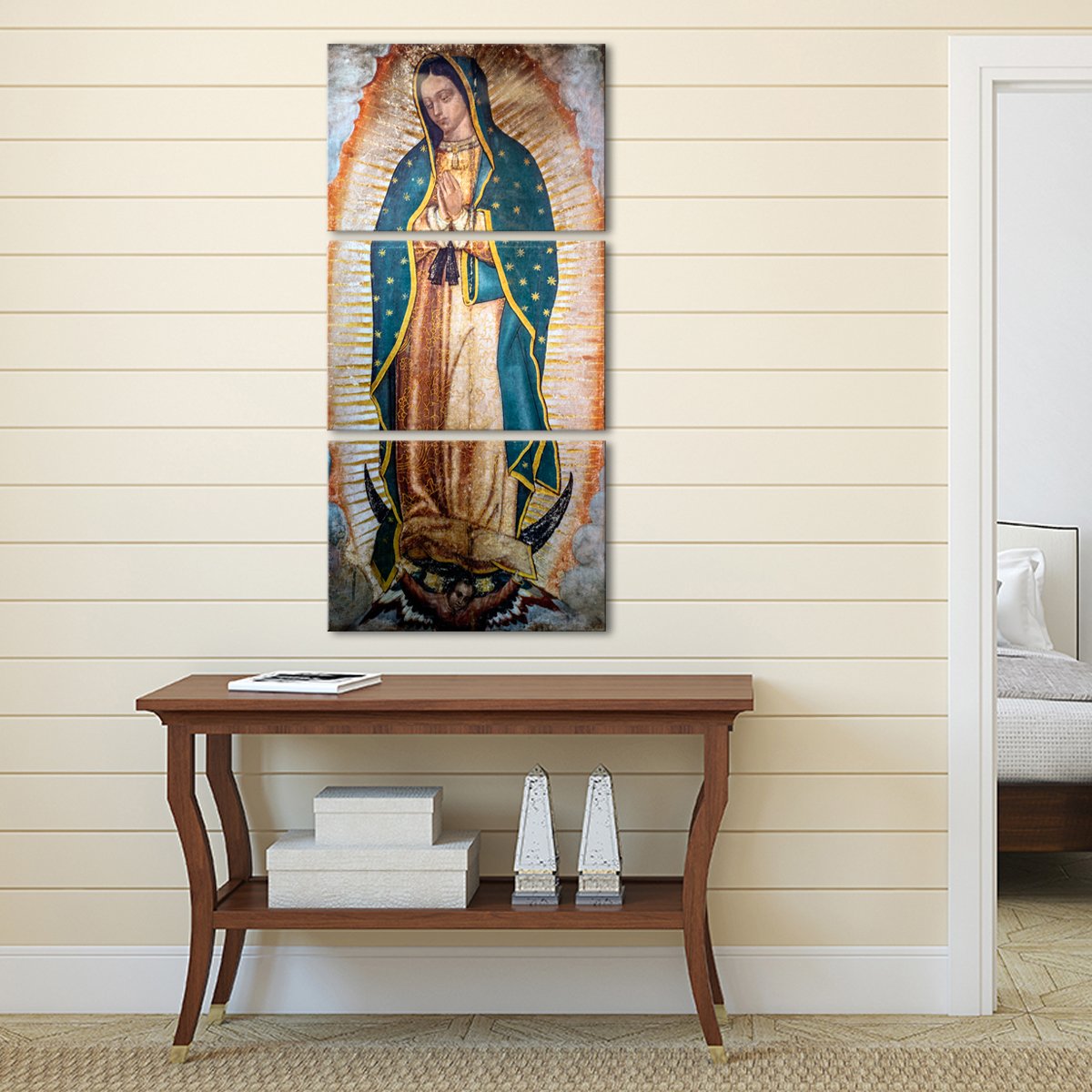 Lady of Guadalupe Multi Panel Canvas Wall Art
