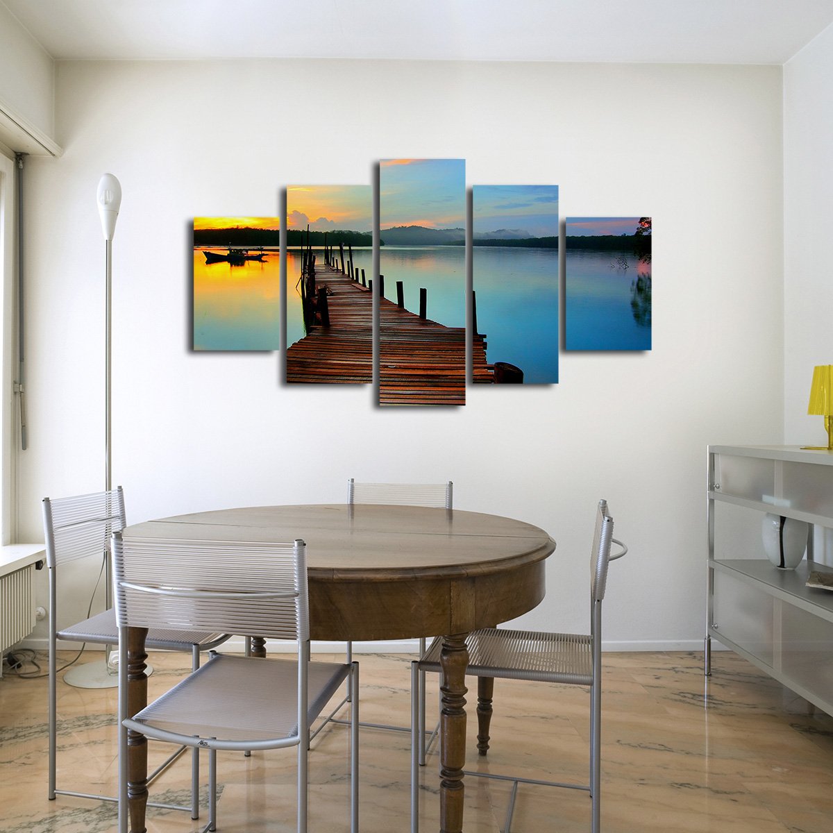Lake Michigan Multi Panel Canvas Wall Art