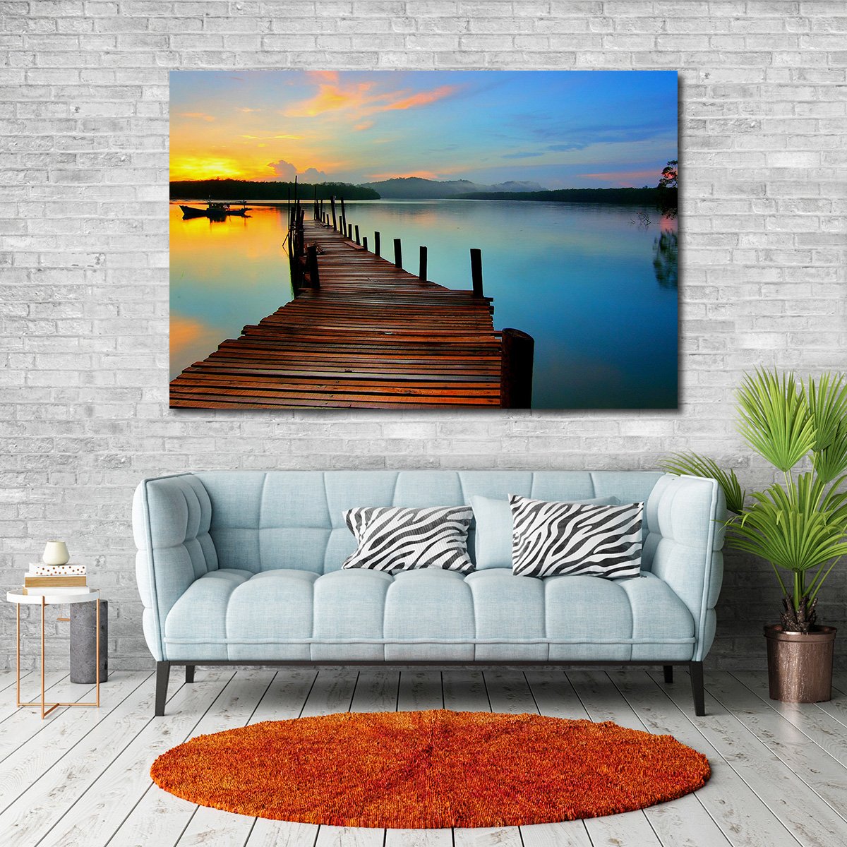 Lake Michigan Multi Panel Canvas Wall Art