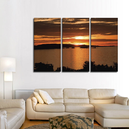 Lake Victoria Multi Panel Canvas Wall Art