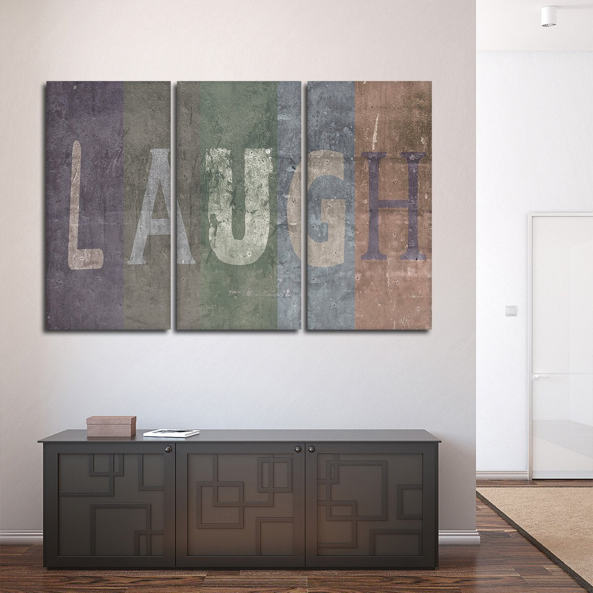 Laugh Multi Panel Canvas Wall Art