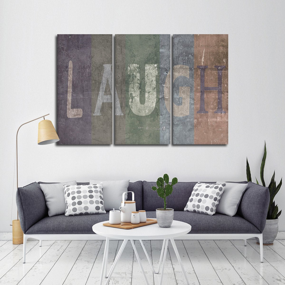 Laugh Multi Panel Canvas Wall Art