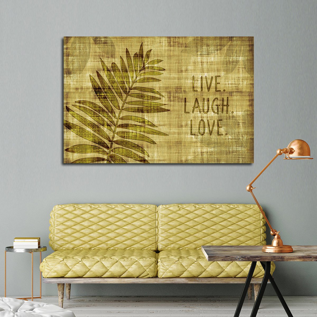 Leaf Of Love Multi Panel Canvas Wall Art