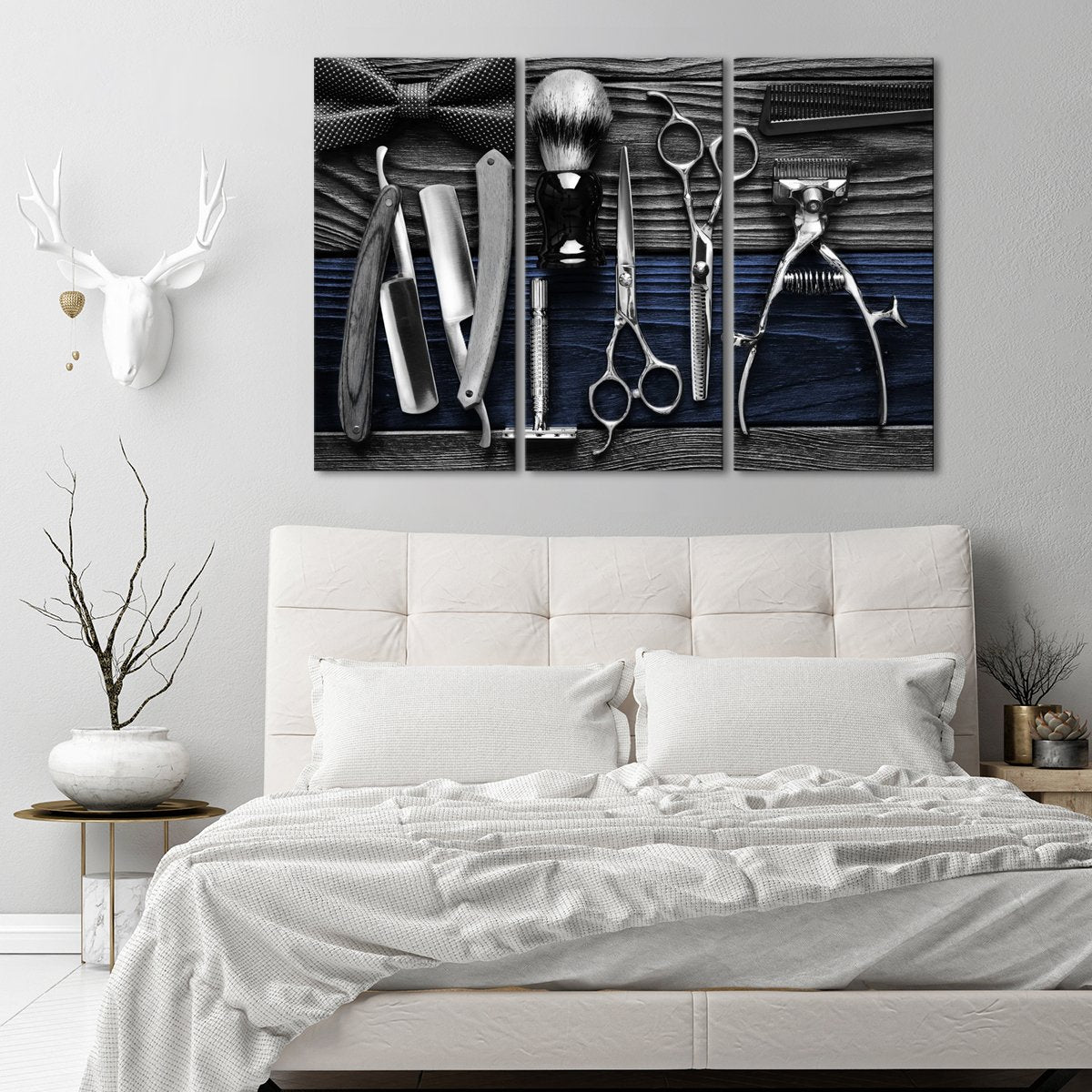 Lifestyle Barbershop Pop Multi Panel Canvas Wall Art