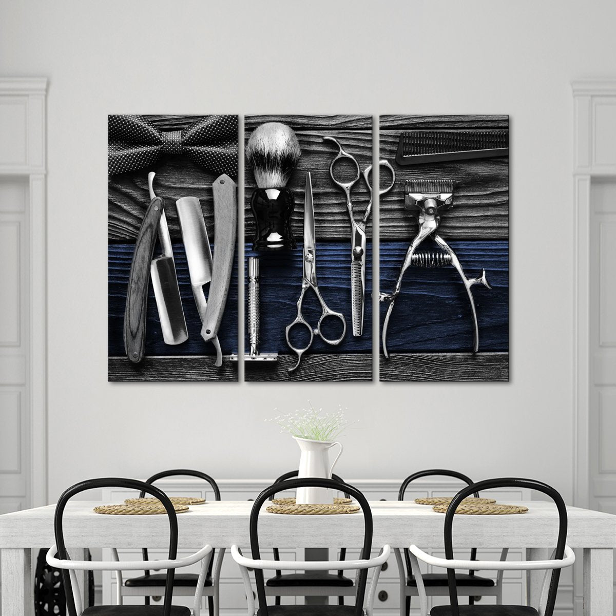 Lifestyle Barbershop Pop Multi Panel Canvas Wall Art