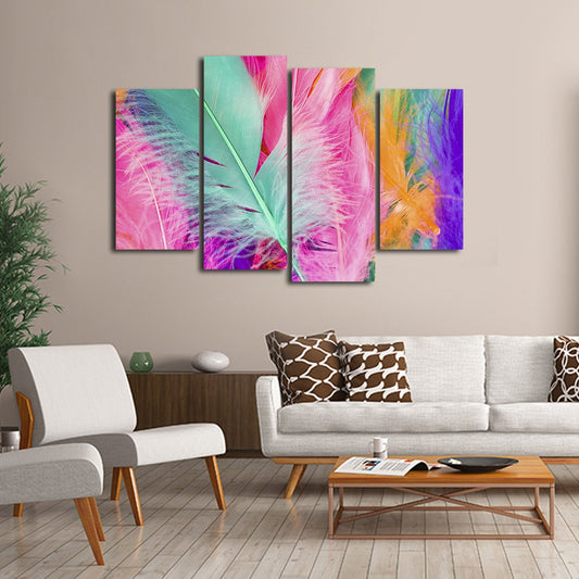 Light as a Feather Multi Panel Canvas Wall Art