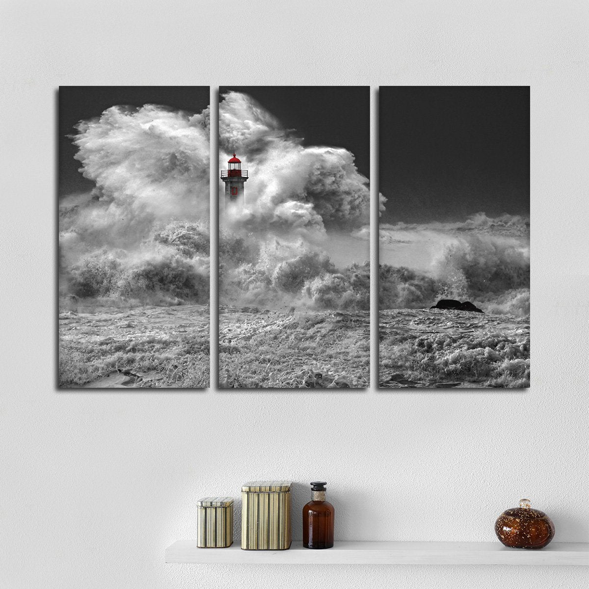 Lighthouse Pop Multi Panel Canvas Wall Art