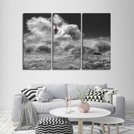 Lighthouse Pop Multi Panel Canvas Wall Art