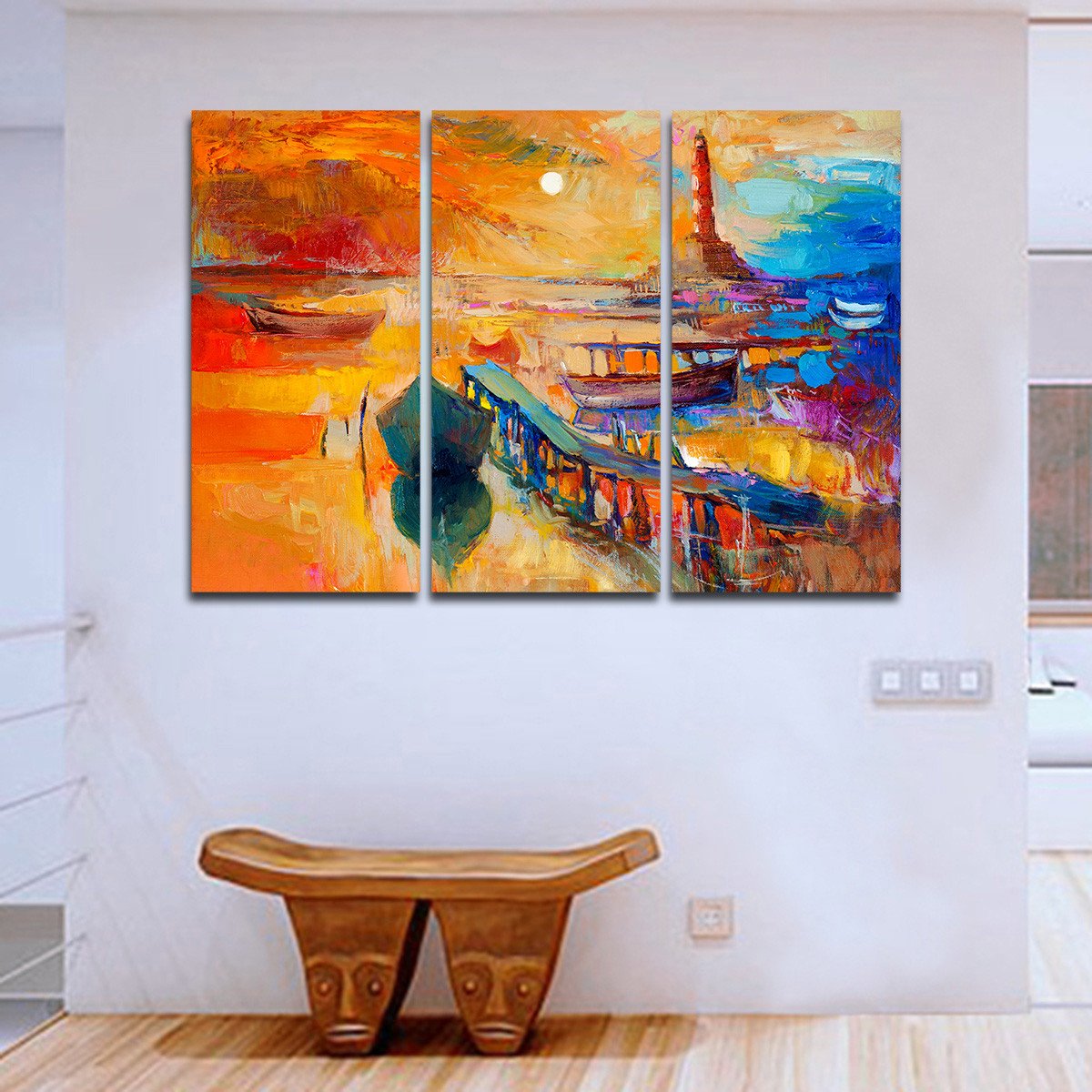 Lighthouses of Barbados Multi Panel Canvas Wall Art