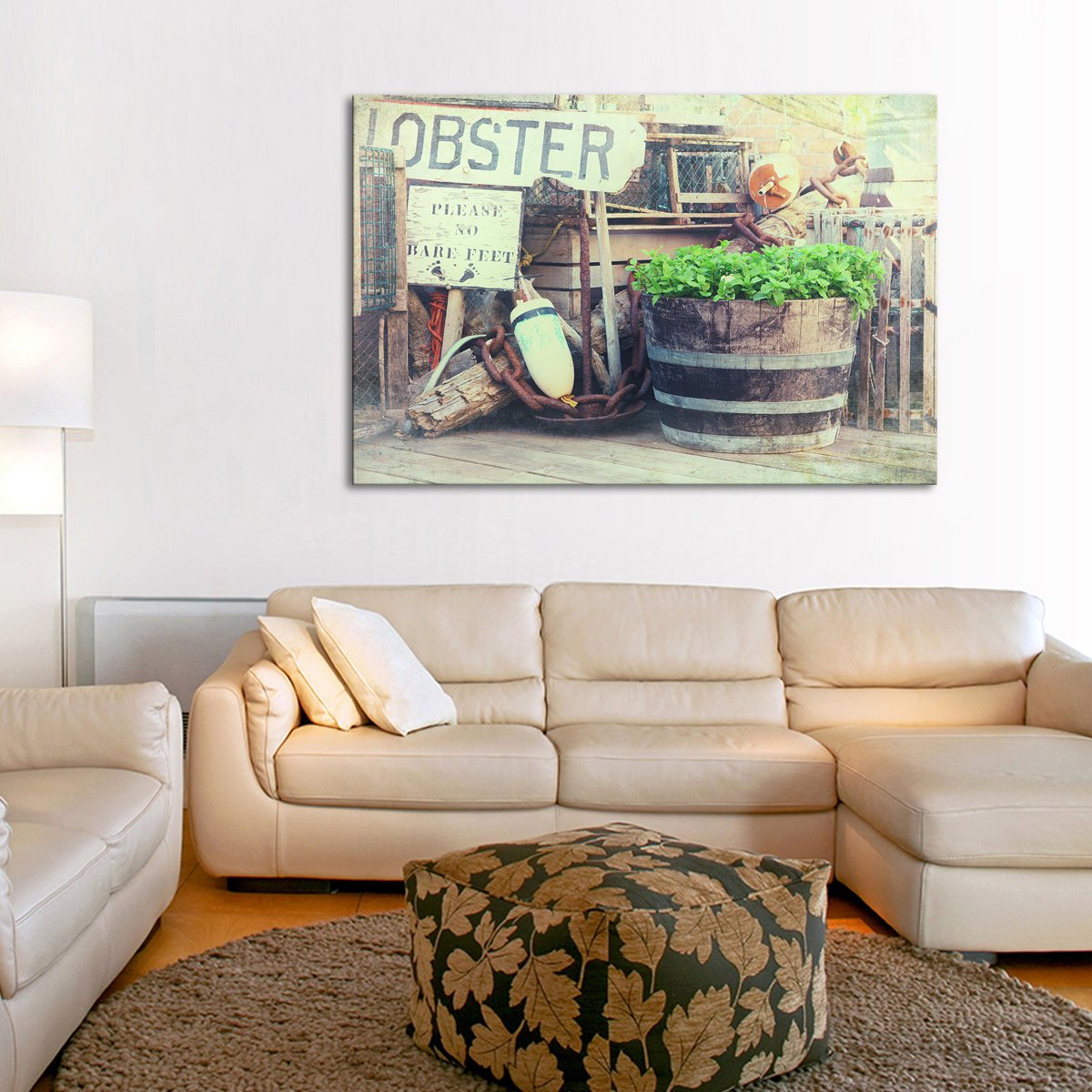 Lobster Multi Panel Canvas Wall Art
