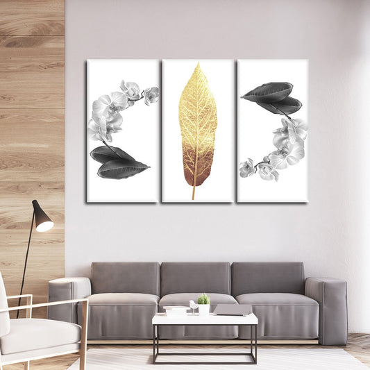 Luxe Botanical Multi Panel Canvas Wall Art