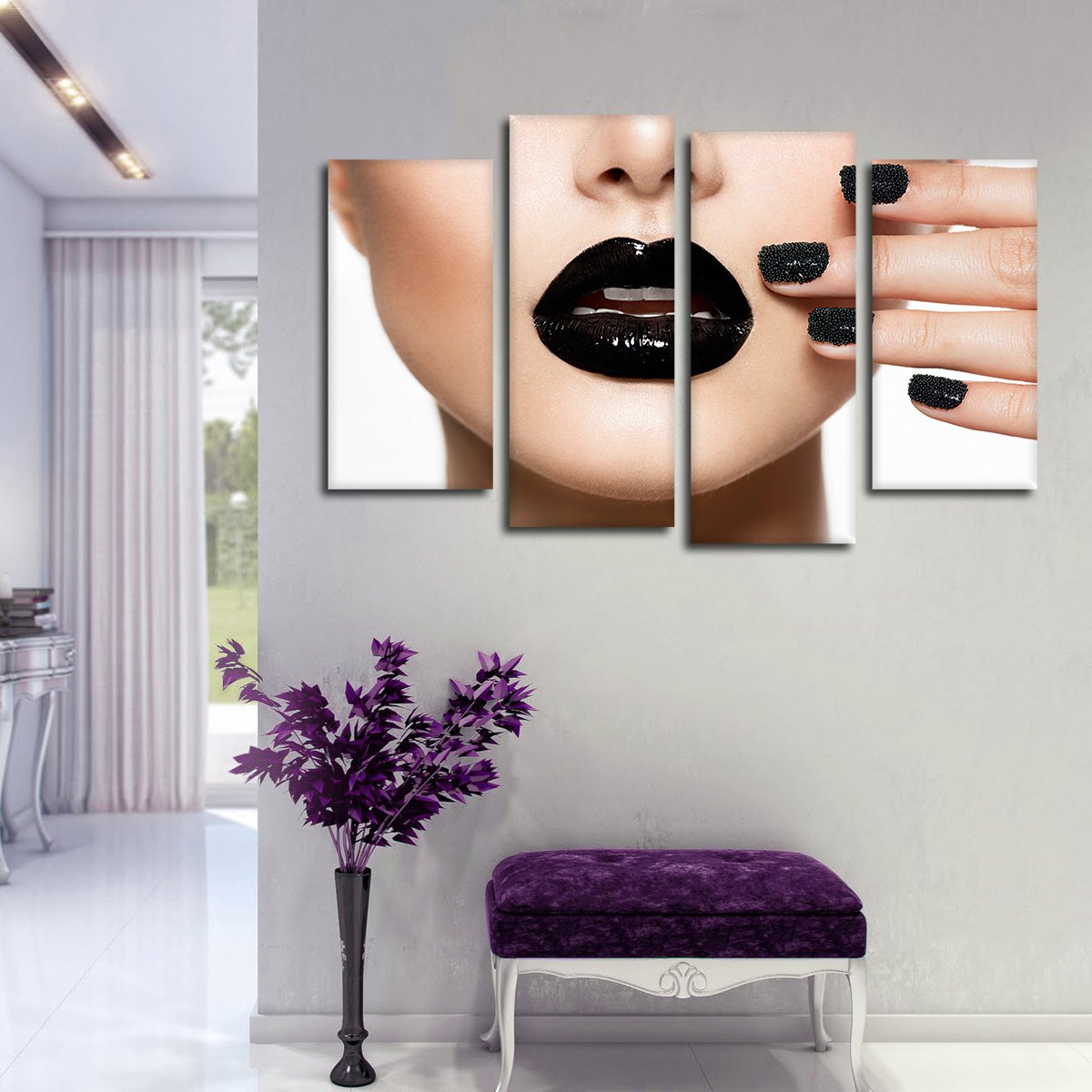 Luxe Look Multi Panel Canvas Wall Art