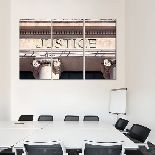 Justice Multi Panel Canvas Wall Art