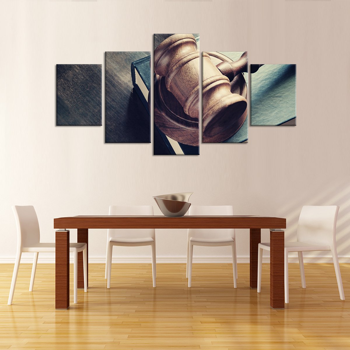 Gavel Multi Panel Canvas Wall Art