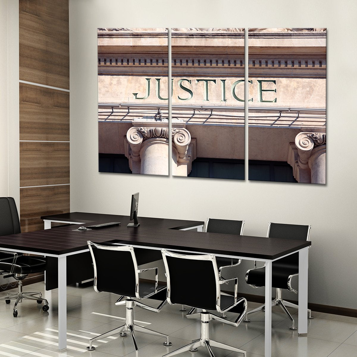 Justice Multi Panel Canvas Wall Art