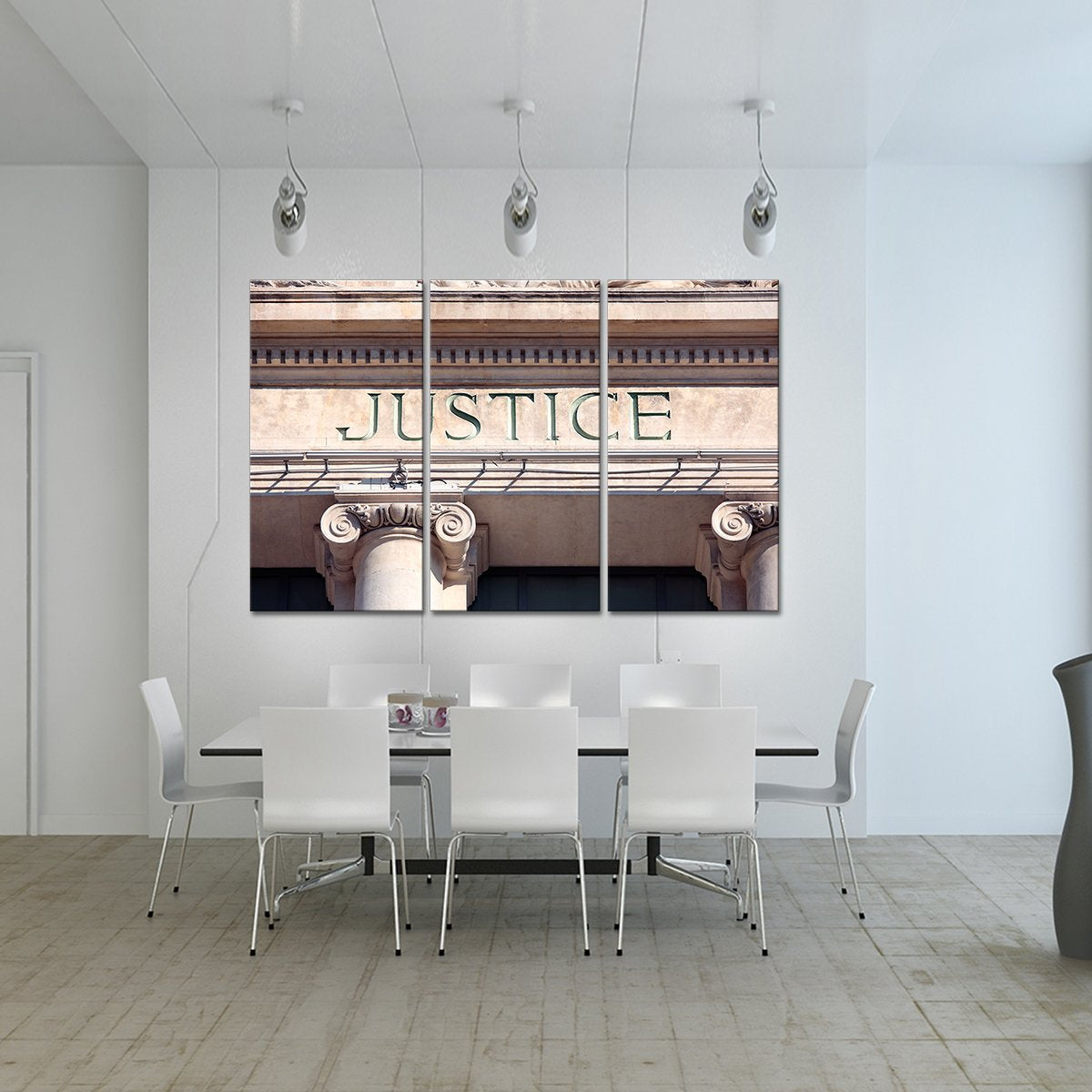 Justice Multi Panel Canvas Wall Art