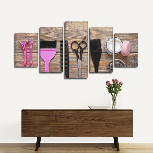 Make The Cut Multi Panel Canvas Wall Art