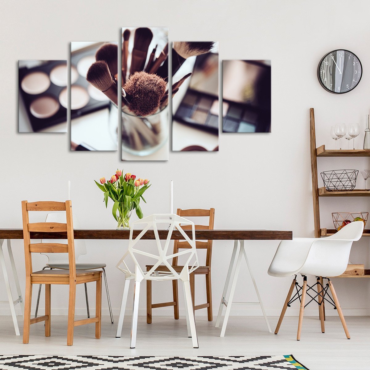 Makeup Lovers Multi Panel Canvas Wall Art