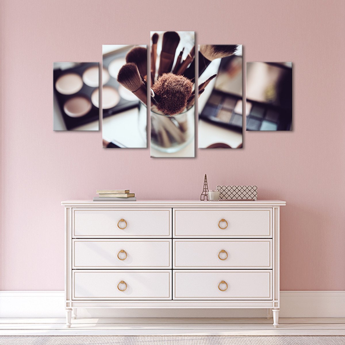 Makeup Lovers Multi Panel Canvas Wall Art
