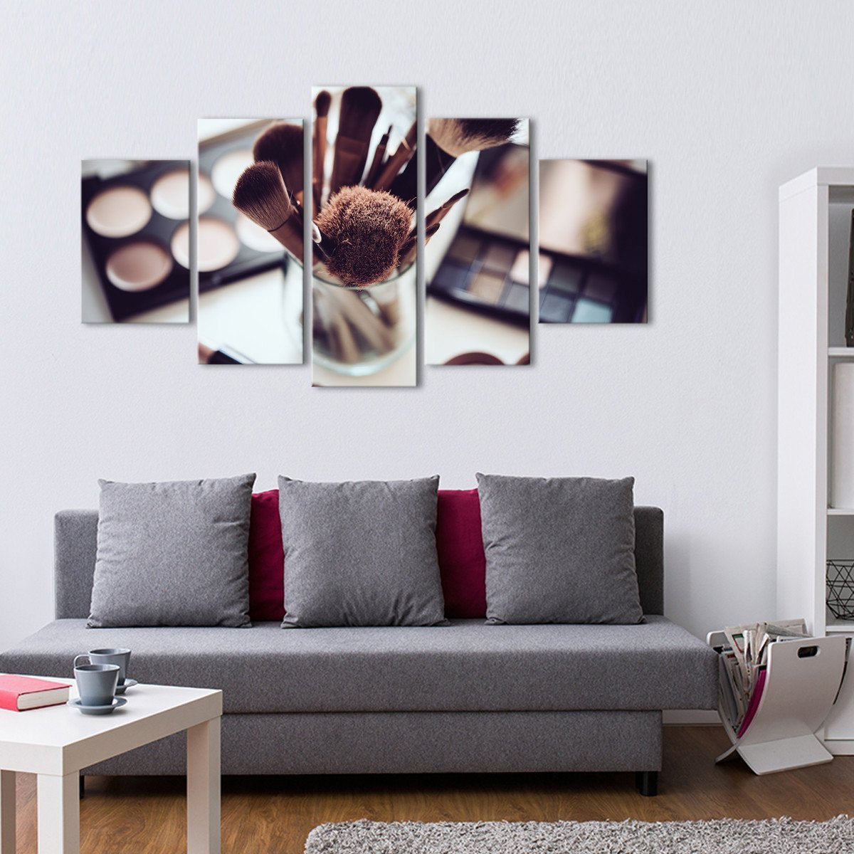 Makeup Lovers Multi Panel Canvas Wall Art