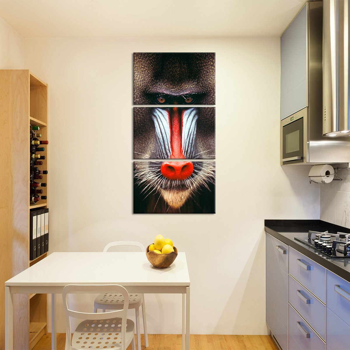 Mandrill Multi Panel Canvas Wall Art