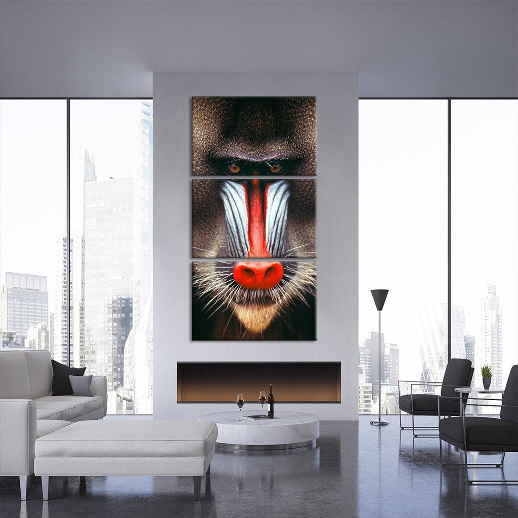 Mandrill Multi Panel Canvas Wall Art