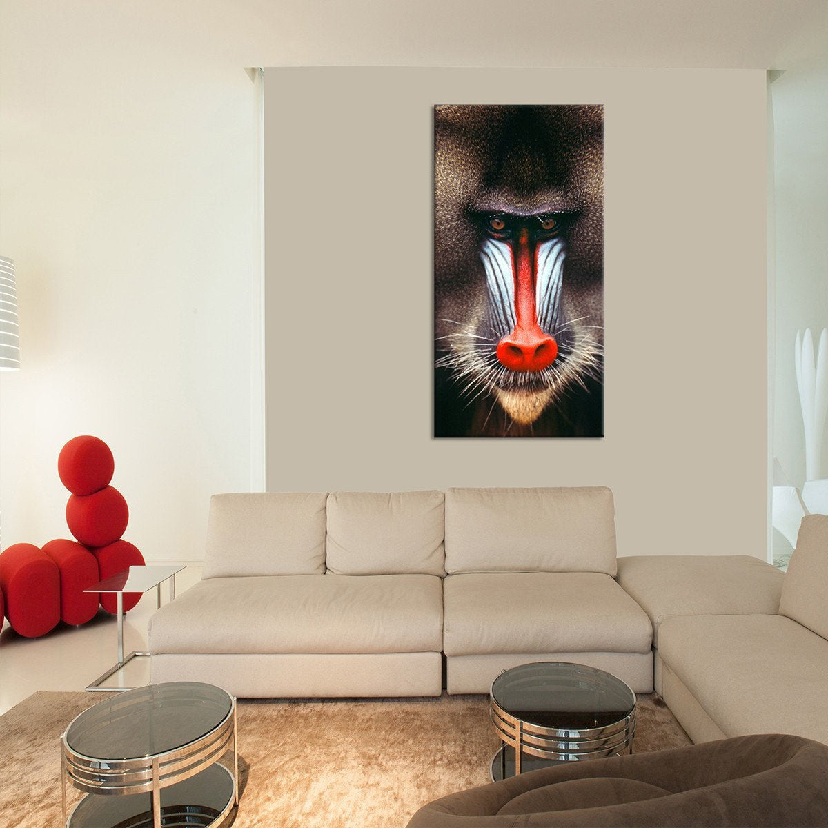 Mandrill Multi Panel Canvas Wall Art