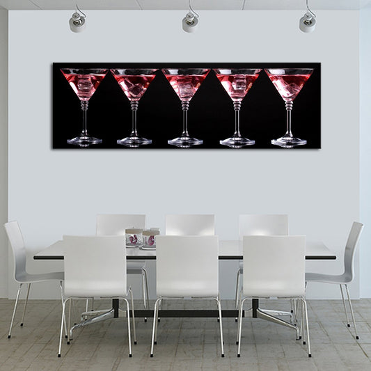 Martini Mood Multi Panel Canvas Wall Art