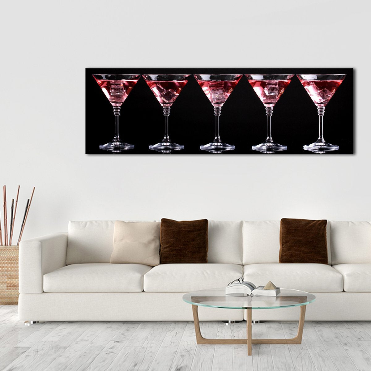 Martini Mood Multi Panel Canvas Wall Art