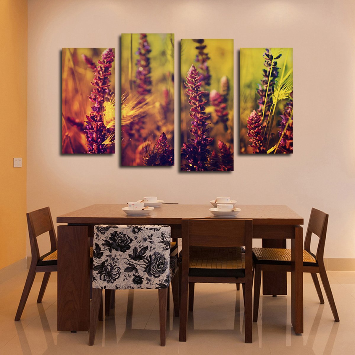 Meadow Daydream Multi Panel Canvas Wall Art