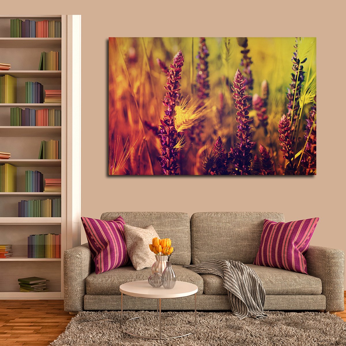 Meadow Daydream Multi Panel Canvas Wall Art