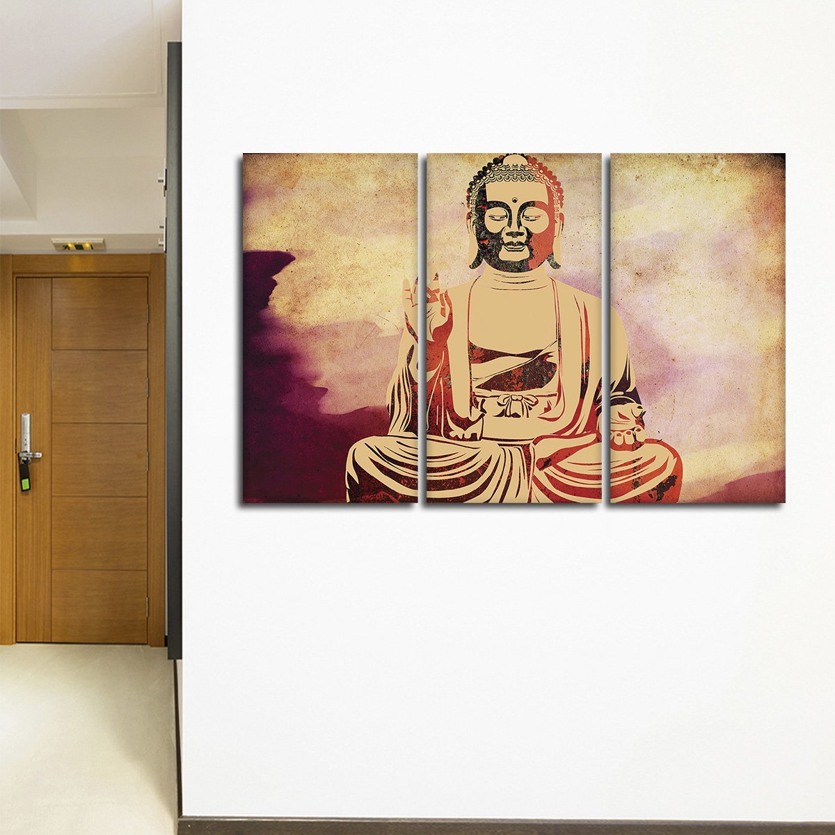 Meditation Buddha Multi Panel Canvas Wall Art