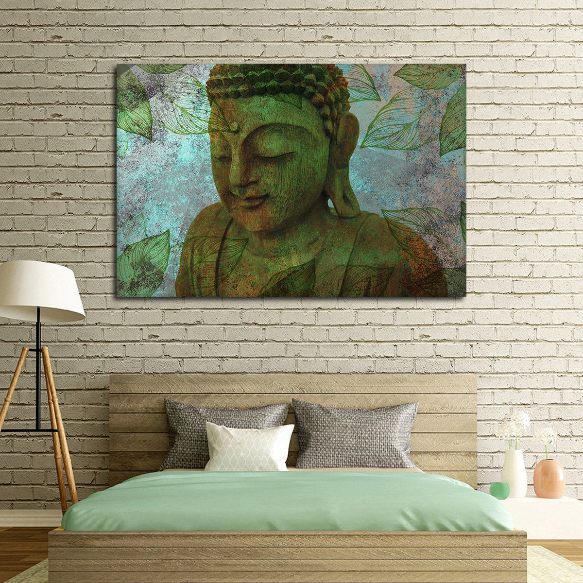 Mindful Buddha Multi Panel Canvas Wall Art